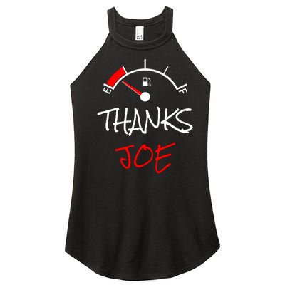 Thanks Joe Gas Tank On E Anti Biden Women's Perfect Tri Rocker Tank