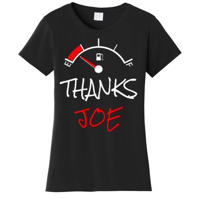 Thanks Joe Gas Tank On E Anti Biden Women's T-Shirt