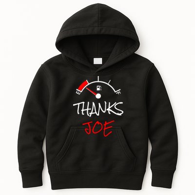 Thanks Joe Gas Tank On E Anti Biden Kids Hoodie