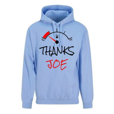 Thanks Joe Gas Tank On E Anti Biden Unisex Surf Hoodie