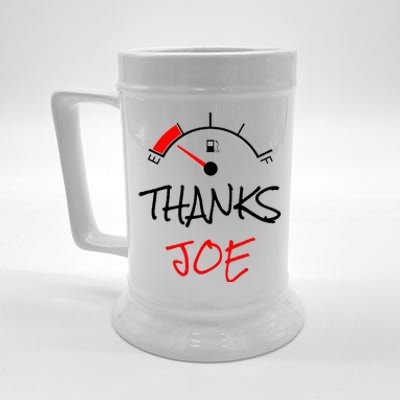 Thanks Joe Gas Tank On E Anti Biden Beer Stein