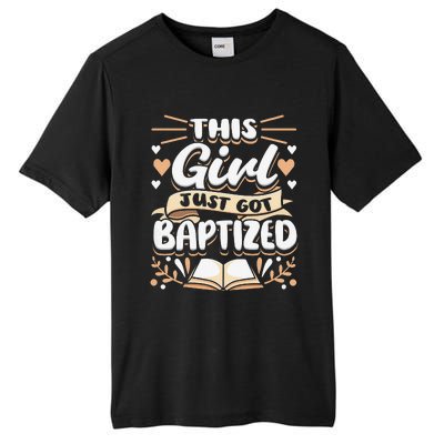 This Just Got Baptized Communion Baptism  Tall Fusion ChromaSoft Performance T-Shirt