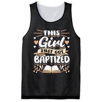 This Just Got Baptized Communion Baptism  Mesh Reversible Basketball Jersey Tank