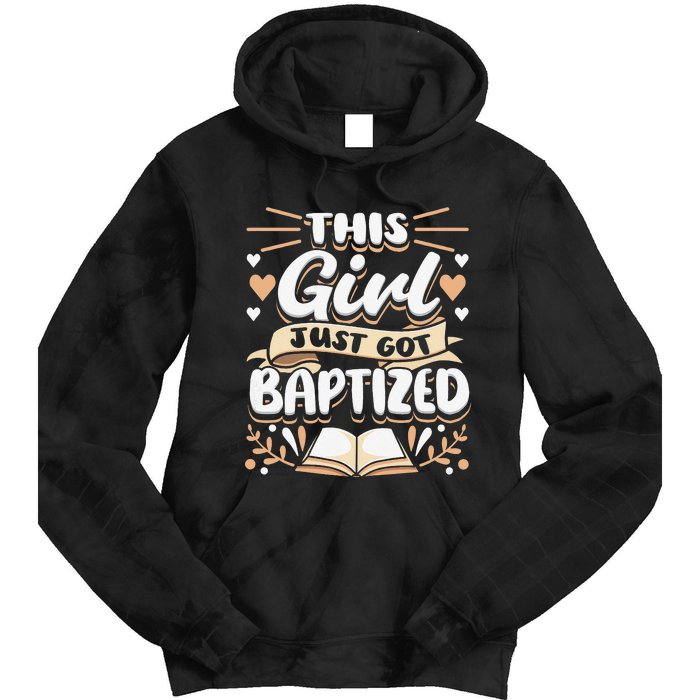 This Just Got Baptized Communion Baptism  Tie Dye Hoodie