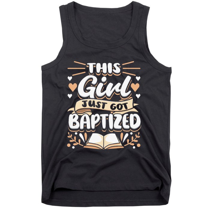 This Just Got Baptized Communion Baptism  Tank Top