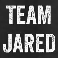 Team Jared Go Jared Supporter Cheer Fan Garment-Dyed Fleece Hoodie