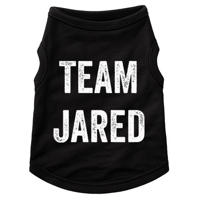 Team Jared Go Jared Supporter Cheer Fan Doggie Tank