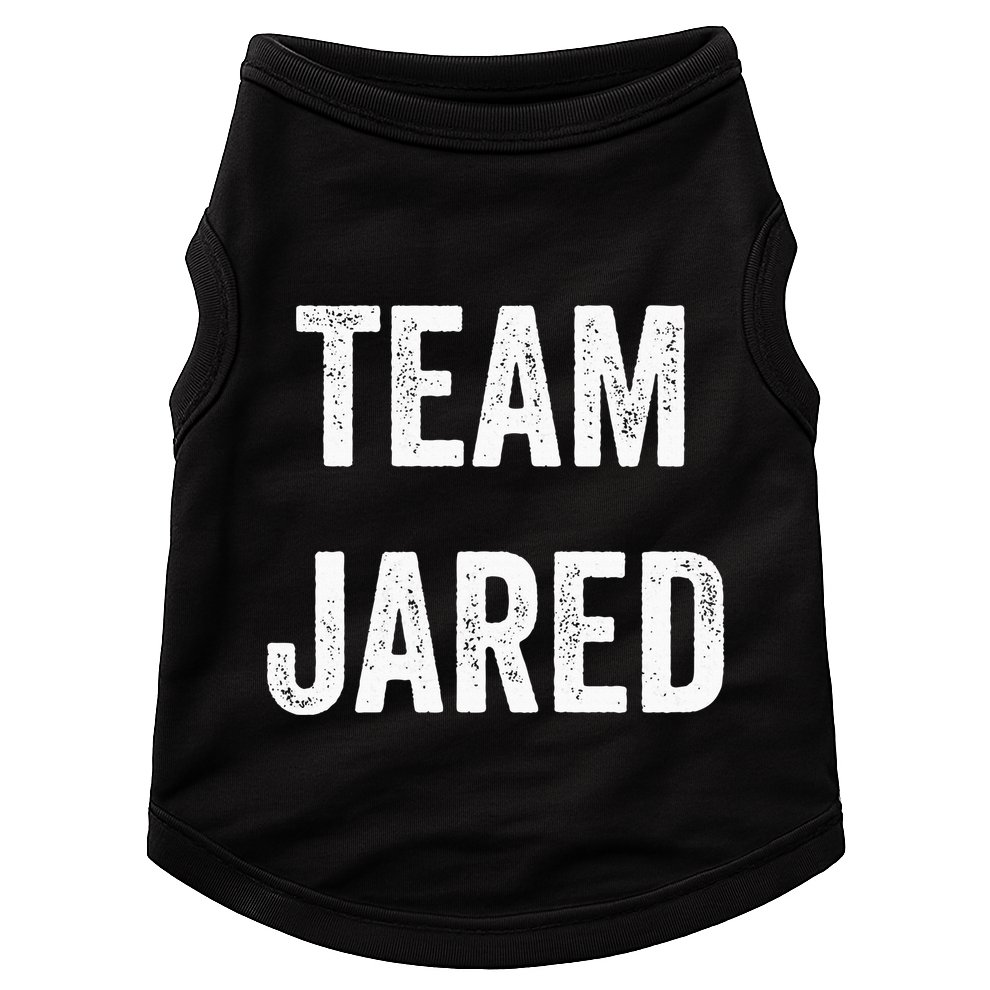Team Jared Go Jared Supporter Cheer Fan Doggie Tank