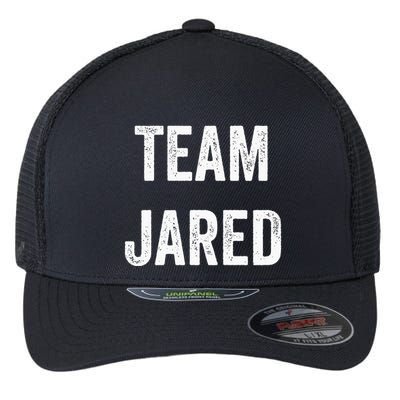 Team Jared Go Jared Supporter Cheer Fan Flexfit Unipanel Trucker Cap