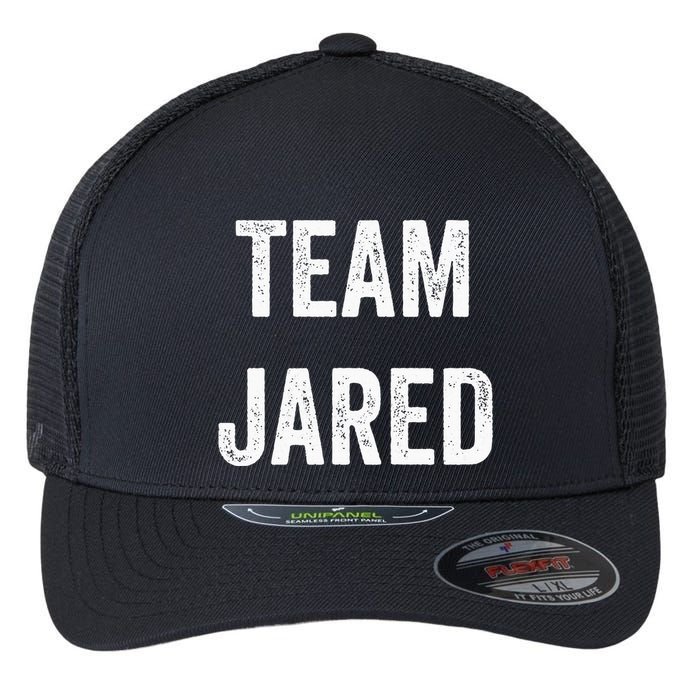 Team Jared Go Jared Supporter Cheer Fan Flexfit Unipanel Trucker Cap