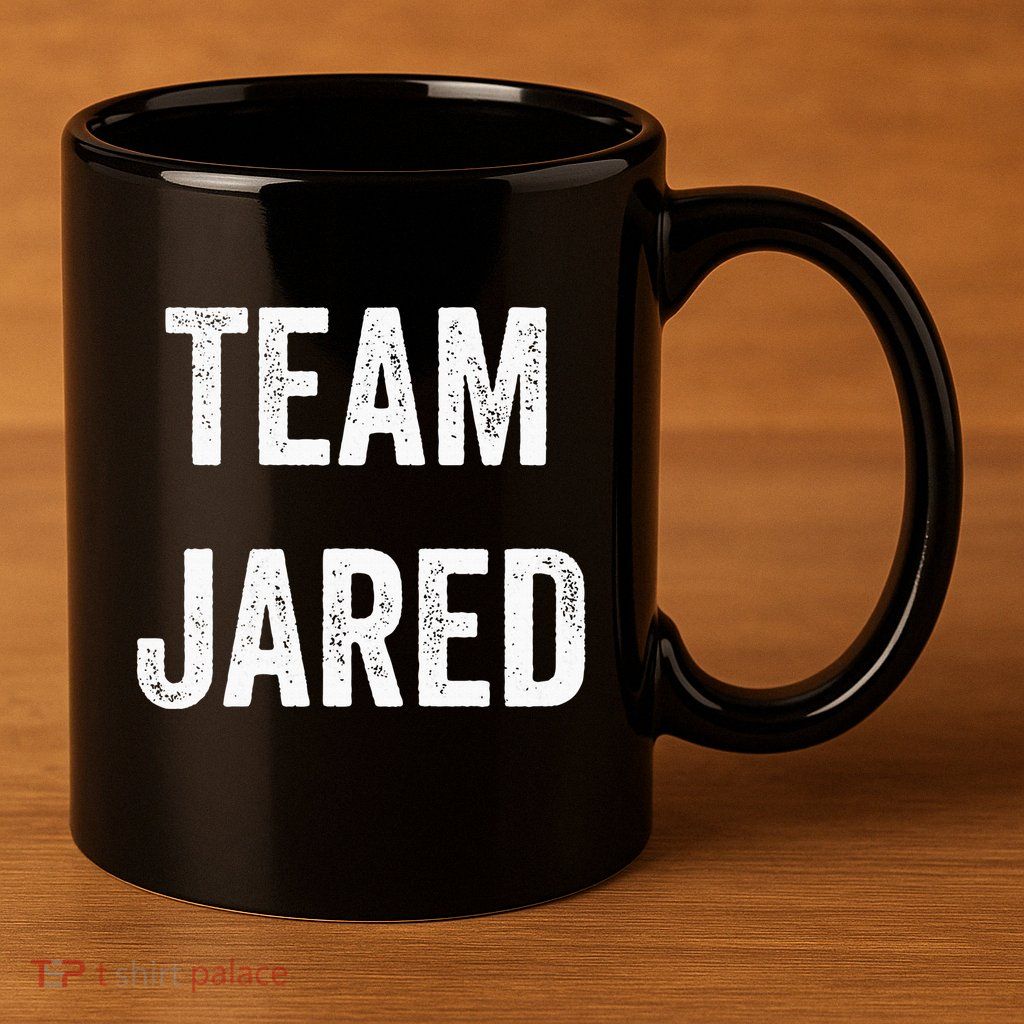 Team Jared Go Jared Supporter Cheer Fan 11oz C Handle Ceramic Mug