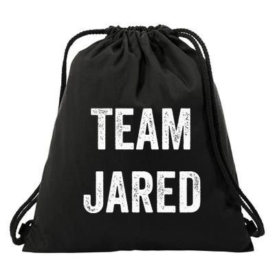 Team Jared Go Jared Supporter Cheer Fan Drawstring Bag
