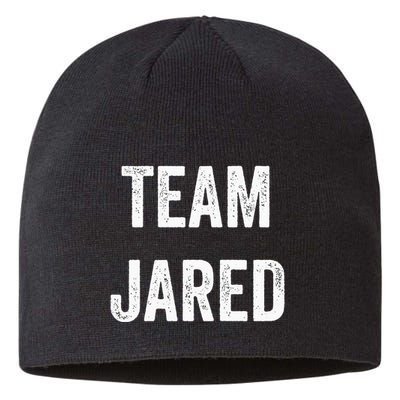 Team Jared Go Jared Supporter Cheer Fan Sustainable Beanie