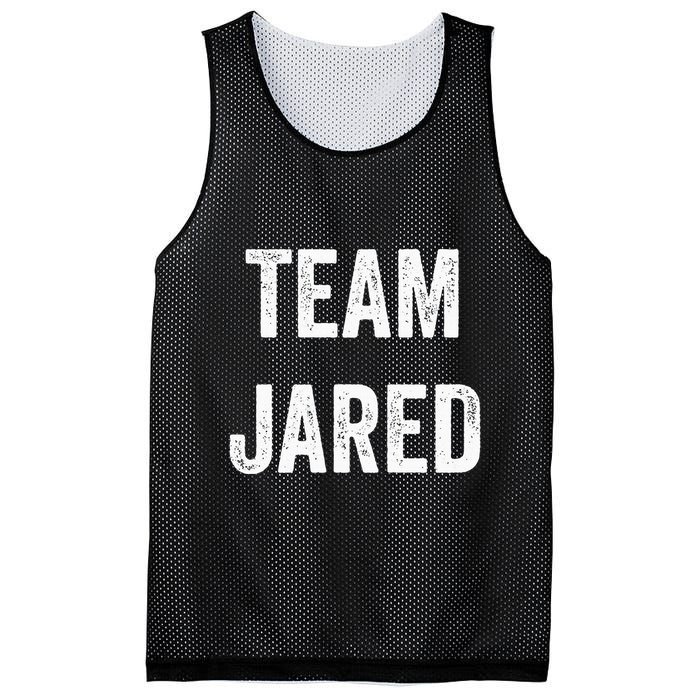 Team Jared Go Jared Supporter Cheer Fan Mesh Reversible Basketball Jersey Tank