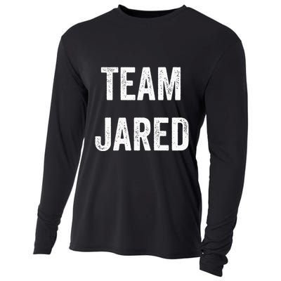 Team Jared Go Jared Supporter Cheer Fan Cooling Performance Long Sleeve Crew