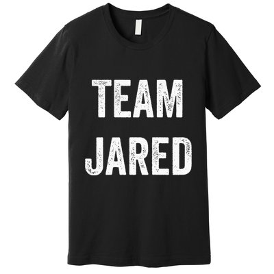 Team Jared Go Jared Supporter Cheer Fan Premium T-Shirt