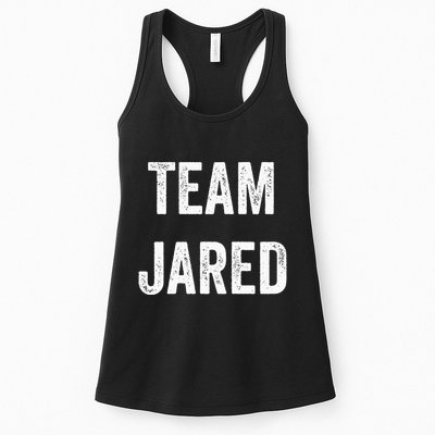 Team Jared Go Jared Supporter Cheer Fan Womens Tank Top