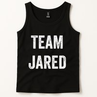 Team Jared Go Jared Supporter Cheer Fan Tank Top