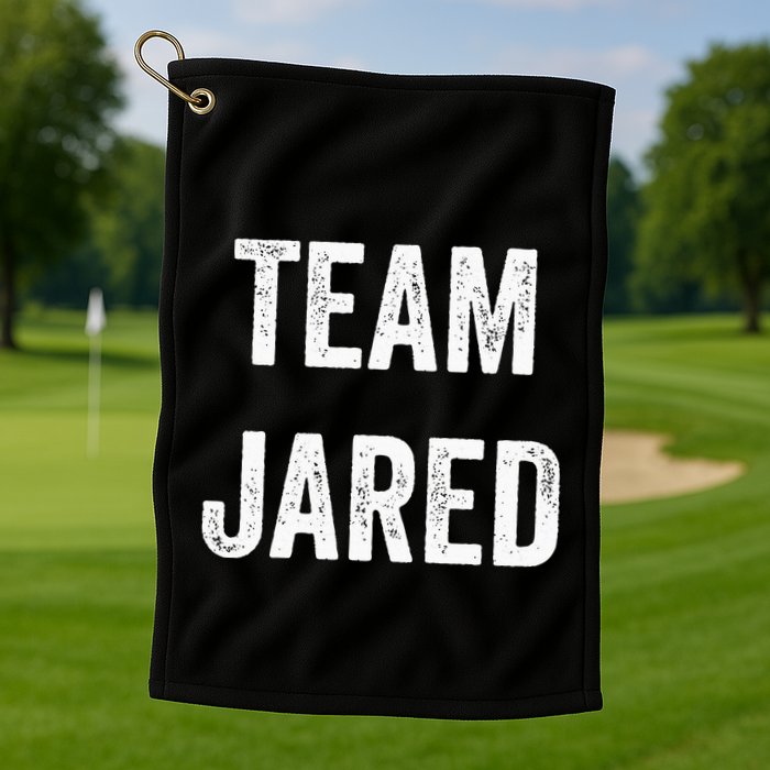 Team Jared Go Jared Supporter Cheer Fan Golf Towel
