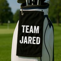 Team Jared Go Jared Supporter Cheer Fan Golf Towel