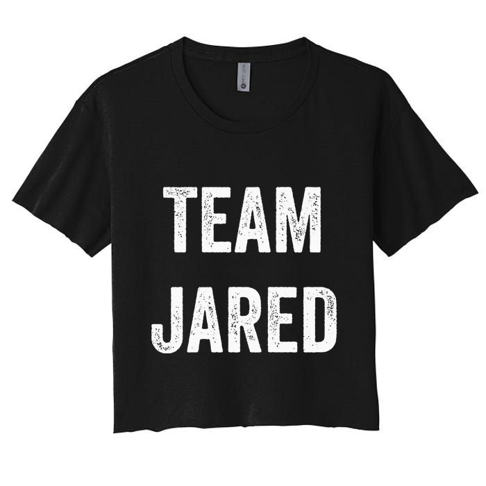 Team Jared Go Jared Supporter Cheer Fan Crop Top