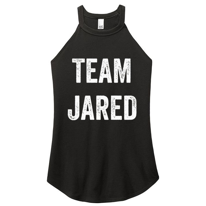 Team Jared Go Jared Supporter Cheer Fan Women's Perfect Tri Rocker Tank