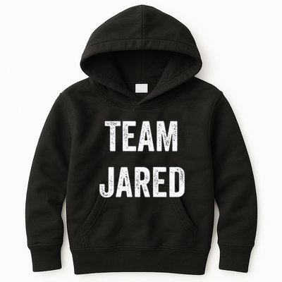 Team Jared Go Jared Supporter Cheer Fan Kids Hoodie