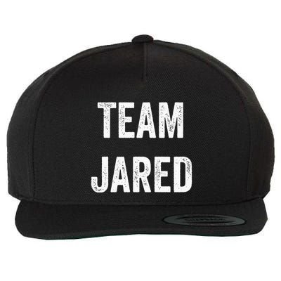 Team Jared Go Jared Supporter Cheer Fan Wool Snapback Cap