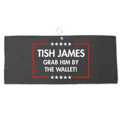 Tish James Grab Him By The Wallet Large Microfiber Waffle Golf Towel