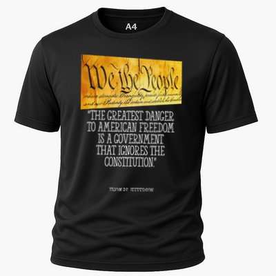 Thomas Jefferson Greatest Danger To American Freedom Performance Shirt