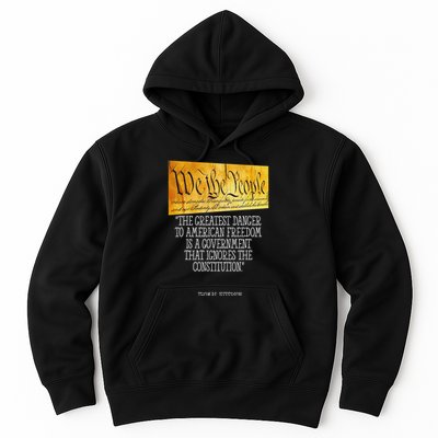 Thomas Jefferson Greatest Danger To American Freedom Hoodie