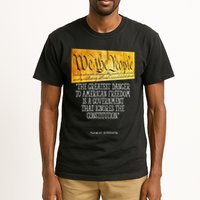 Thomas Jefferson Greatest Danger To American Freedom Tall T-Shirt