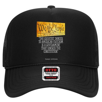 Thomas Jefferson Greatest Danger To American Freedom Trucker Hat