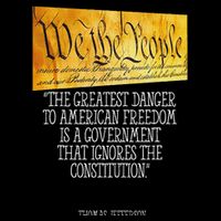 Thomas Jefferson Greatest Danger To American Freedom Short Acrylic Beanie