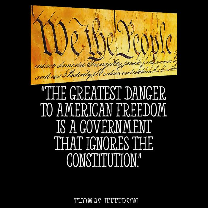 Thomas Jefferson Greatest Danger To American Freedom Short Acrylic Beanie