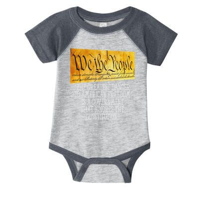 Thomas Jefferson Greatest Danger To American Freedom Infant Baby Jersey Bodysuit