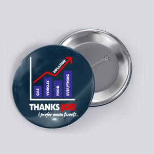 Thanks Joe High Inflation Funny Anti Biden Protest Button