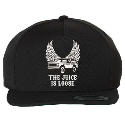 The Juice Is Loose Oj Simpson Wool Snapback Cap