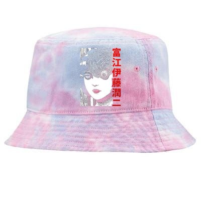 Tomie Junji Ito Tie-Dyed Bucket Hat