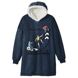 The Jewish Inspiration Foundation Mitzvah Ninja Supporter Hooded Wearable Blanket