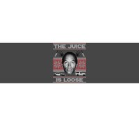 The Juice Is Loose OJ Ugly Christmas Sweater Bumper Sticker