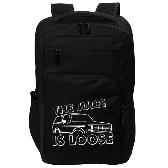 The Juice Is Loose Impact Tech Backpack