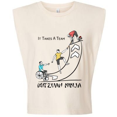 The Jewish Inspiration Foundation - Mitzvah Ninja Supporter Garment-Dyed Women's Muscle Tee