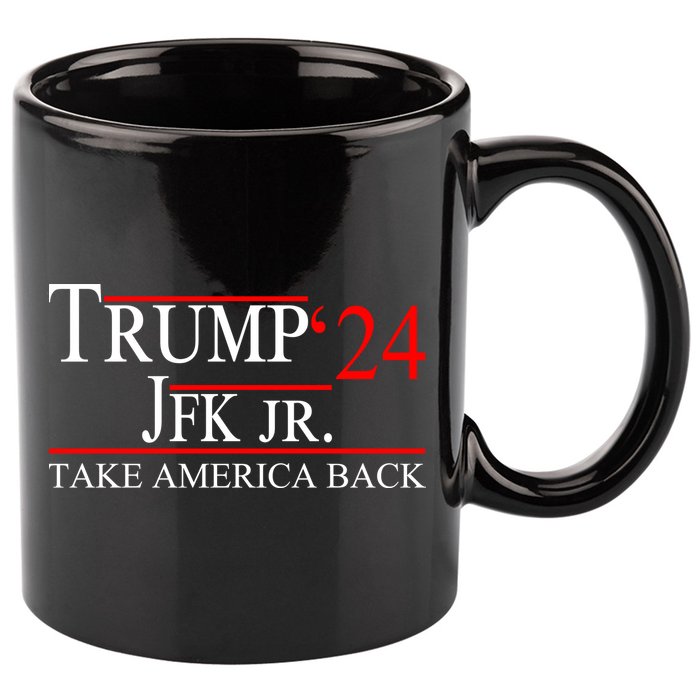 Trump JFK Jr Take America Back 2024 11oz C Handle Ceramic Mug