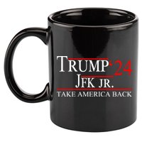 Trump JFK Jr Take America Back 2024 11oz C Handle Ceramic Mug