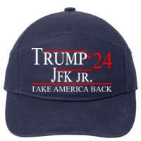 Trump JFK Jr Take America Back 2024 7-Panel Snapback Hat