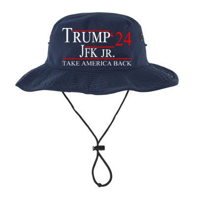 Trump JFK Jr Take America Back 2024 Legacy Cool Fit Booney Bucket Hat