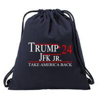 Trump JFK Jr Take America Back 2024 Drawstring Bag