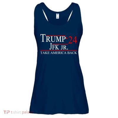 Trump JFK Jr Take America Back 2024 Ladies Essential Flowy Tank