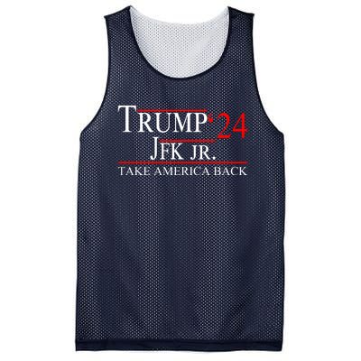 Trump JFK Jr Take America Back 2024 Mesh Reversible Basketball Jersey Tank